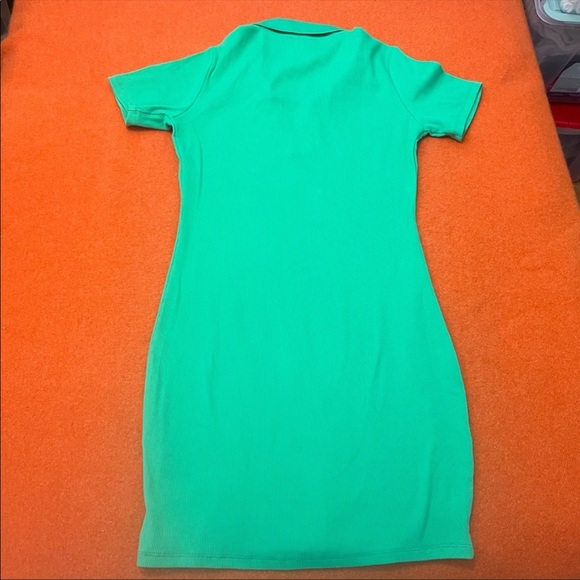 New Zara Ribbed Polo Dress - Picture 11 of 16